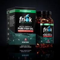 Omega 3 pure fish oil 60 Softgels