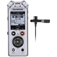 Olympus LS-P1 Lavalier Kit Digitaal dicteerapparaat Opnameduur (max.) 123 h Zilver