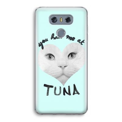 You had me at tuna: LG G6 Transparant Hoesje
