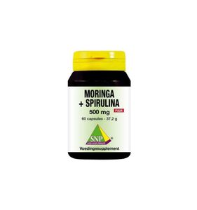 Moringa & spirulina 500 mg puur