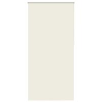 VidaXL Rolgordijn verduisterend gebroken wit 90x210 cm stofbreedte