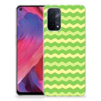 OPPO A93 5G | TPU bumper | Waves Green