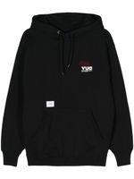 WTAPS hoodie à logo brodé - Noir - thumbnail