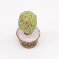 3 stuks mini Doll House meubilair bloementuin scène decoratie hars vlezige Bonsai ingegoten (7)