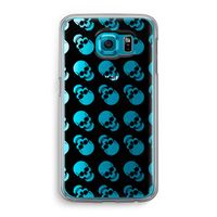Musketon Skulls: Samsung Galaxy S6 Transparant Hoesje