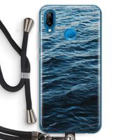 Oceaan: Huawei P20 Lite Transparant Hoesje met koord Oceaan: Huawei P20 Lite Transparant Hoesje met koord