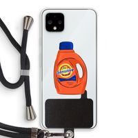 Ultra Sensitive: Pixel 4 XL Transparant Hoesje met koord