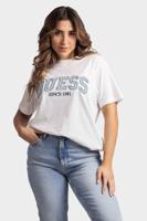 Guess College T-Shirt Dames Wit - Maat S - Kleur: Wit | Soccerfanshop - thumbnail
