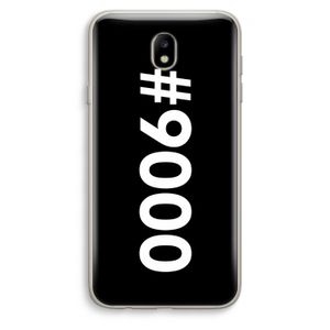 #9000: Samsung Galaxy J7 (2017) Transparant Hoesje