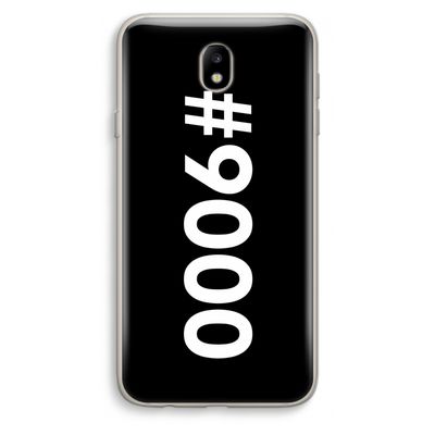 #9000: Samsung Galaxy J7 (2017) Transparant Hoesje
