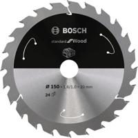 Bosch Accessories Bosch 2608837674 Hardmetaal-cirkelzaagblad 150 x 20 mm Aantal tanden: 24 1 stuk(s)