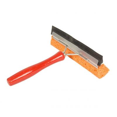 Autoramen Raamtrekker - met houten handvat - en zeem