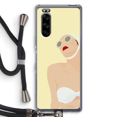 Summer: Sony Xperia 5 Transparant Hoesje met koord