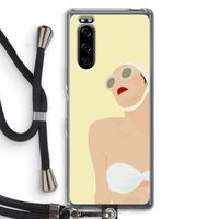 Summer: Sony Xperia 5 Transparant Hoesje met koord