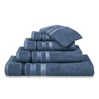 Vandyck Vandyck Prestige Lines Vintage Blue Washandje 16x22