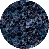 Moooi Carpets - Rond Vloerkleed Flowergarden Round Night Soft Yarn - 250 cm rond - thumbnail