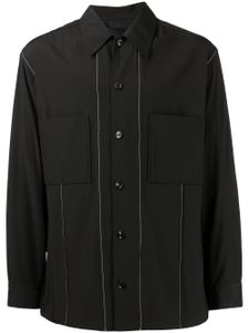 3.1 Phillip Lim chemise à col détachable - Noir