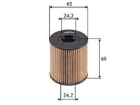 Oliefilter VALEO, u.a. für Citroën, Mitsubishi, Peugeot, Fiat, Ford, Land Rover, Mini, Lancia, Jaguar, Volvo, Toyota, DS, Opel