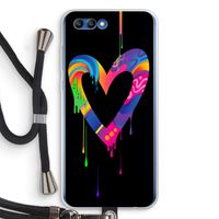 Melts My Heart: Honor 10 Transparant Hoesje met koord