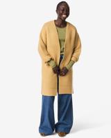 HEMA Damesvest Feline fijngebreid zand (zand)