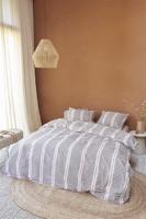 VT wonen VTwonen dekbedovertrek Stip and Stripe - Blush 240x200/220 cm