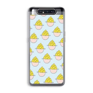 Citroenen: Samsung Galaxy A80 Transparant Hoesje
