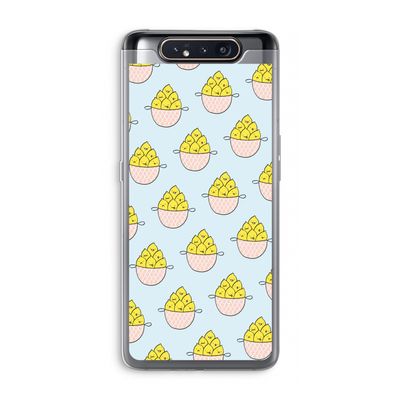 Citroenen: Samsung Galaxy A80 Transparant Hoesje