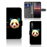 Sony Xperia 10 II Leuk Hoesje Panda Color Sony Xperia 10 II Leuk Hoesje Panda Color