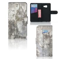 Samsung Galaxy A3 2017 | Bookcase | Beton Print