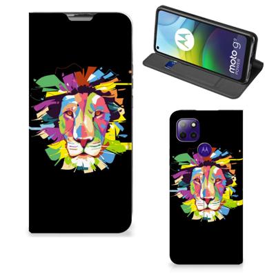 Motorola Moto G9 Power Magnet Case Lion Color Motorola Moto G9 Power Magnet Case Lion Color