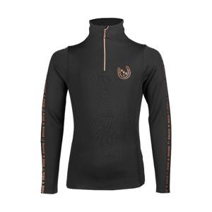 Horka Miya Baselayershirt zwart/roségoud maat:152