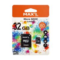 Maxell 32GB MicroSD class 10 + SD adapter | 80Mb/s read, 20Mb/s write