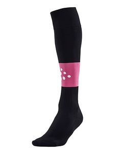 Craft 1905581 Squad Contrast Sock - Black/Pop - 37/39