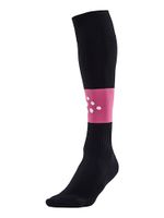 Craft 1905581 Squad Contrast Sock - Black/Pop - 37/39