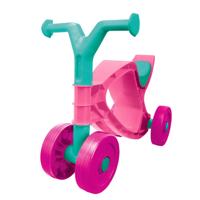 Big Flippi loopfiets - roze/turqouise
