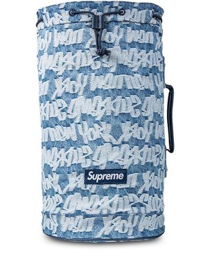 Supreme sac à dos en jean - Bleu Supreme sac à dos en jean - Bleu