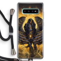 Pegasus: Samsung Galaxy S10 Plus Transparant Hoesje met koord