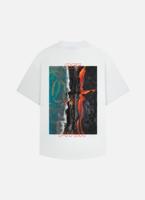 Off The Pitch Lava T-Shirt Heren Wit - Maat XS - Kleur: Wit | Soccerfanshop