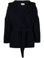 Barena manteau Carmela en laine vierge - Bleu