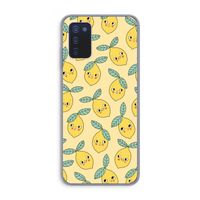 Citroenen: Samsung Galaxy A03s Transparant Hoesje Citroenen: Samsung Galaxy A03s Transparant Hoesje