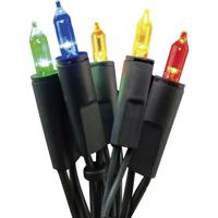 Hellum 577686 Lichtketting met batterijen Binnen werkt op het lichtnet Aantal lampen 35 LED Meerkleurig Verlichte lengte: 5.1 m