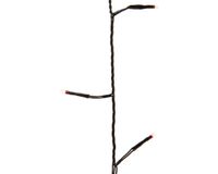 LED verlichting twinkle buiten 1350cm-180L zwart rood - Lumineo