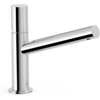 Wastafelkraan Tres Max | Opbouw | Mengkraan | Hoog model | 1-hendel | Rond | Chroom