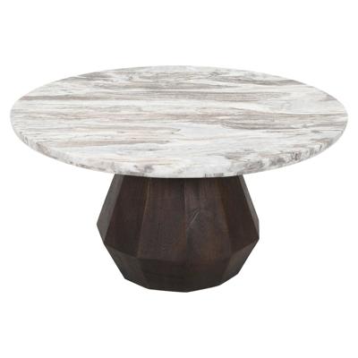 Salontafel Oberoy 80Ø (Bruin)