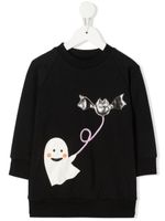 WAUW CAPOW by BANGBANG robe-pull Happy Ghost - Noir - thumbnail