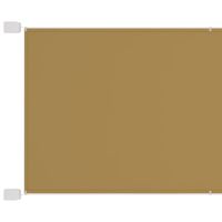 Luifel verticaal 140x1000 cm oxford stof beige - thumbnail
