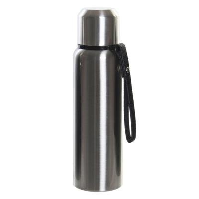 ITEM Thermosfles - 500 ml - RVS - dubbelwandig - schroefdop - zeefje - zilvergrijs ITEM Thermosfles - 500 ml - RVS - dubbelwandig - schroefdop - zeefje - zilvergrijs
