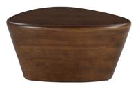 Artistiq Organische Bijzettafel 'Derrell' Mangohout, 70 x 53cm, kleur Bruin