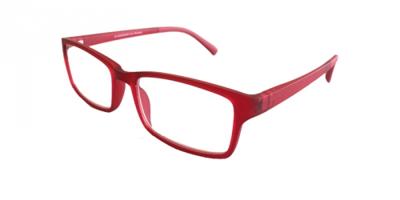 Fangle Biobased leesbril mat rood - +1.0