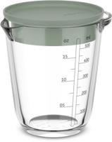 Glas maatbeker chef it 500 ml met deksel nordic sage Mepal - Mepal